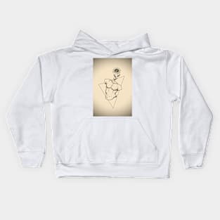 Greek Sculpture Design Kids Hoodie